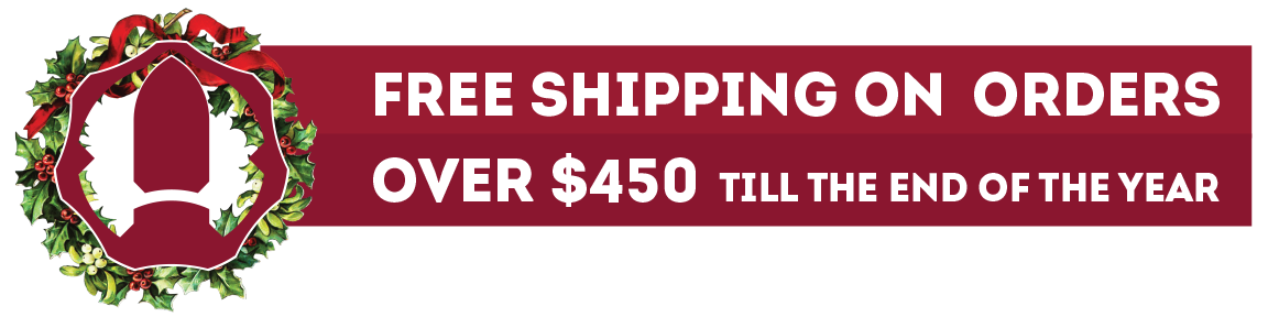 Free Shipping on orders over $450